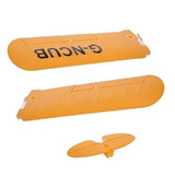 Main Wing and Tail Set for WLtoys A160 Aircraft Replacement For XK A160 J3 RC Plane