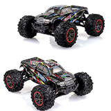 Xinlehong 9125 Sprint RC Monster Truck Electric 4WD 1/10 Scale RTR Red Or Blue