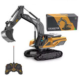 YIGONG Toys BC1051 1/24 2.4G 8CH RC Car Excavator Truck Gift LED Light