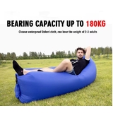 Blue Air Beach Bed Sleeping Bag Lazy Chair Lounge Beach Sofa Bed Inflatable Camping
