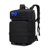 45L Waterproof Backpack Military Hiking Camping Travel Rucksack Bag Outdoor 