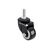 1PCS 2" Inch M10 x 25 Threaded Stem Castor Wheel No Brake Heavy Duty