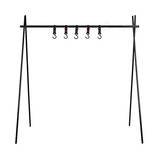 Large Camping Hanging Rack Folding Ultralight Shelf Portable Storage Triangle Outdoor