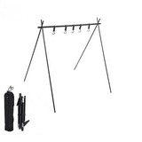 Medium Camping Hanging Rack Folding Ultralight Shelf Portable Storage Triangle Outdoor