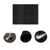 100x80cm Fireproof Firepit Floor Mat For BBQ Grill Smoker Wood Burner Stove