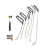 16PCS PDR Rods Tools Car Auto Paintless Dent Repair Pen Removal Puller Kit