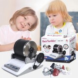 Children Electric Gem Grinder Rock Tumbler Kit DIY Polishing Machine For Kids Adults