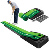 Portable 3M Golf Putting Mat Practice Putter Indoor Outdoor Training Exerciser