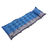 Self Inflating Mattress Camping Sleeping Mat Air Bed Pad Single Blue
