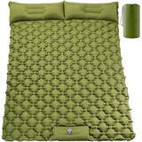 Camping Mattress Sleeping Mat Air Bed Pad King Single Green