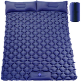 Camping Mattress Sleeping Mat Air Bed Pad King Single Blue