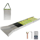 1.3M 50" Sluice Box Gold Prospecting Fossicking Gems Panning Kit w Digital Scale