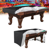 7FT 8FT Pool Table Top Cover Waterproof Outdoor Dustproof Billiard Snooker Protector