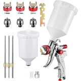 HVLP Sprayer Gun Paint Gun Auto Paint Air Spray Gun Kit Gravity Feed Car Primer