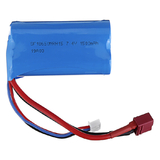 7.4V 15C 1500Mah Lithium Battery For Wltoys RC Boat WL912 Model