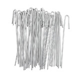 Commercial Solar Panel Bird Net Clips Fasteners 50 Pack Steel Hook Rods Only