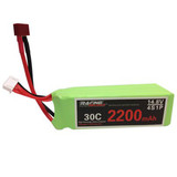 Ft011 Rc Racing Boat Lipo Battery Dean Plug 14.8V 2200Mah 30C