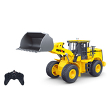 Huina 1552 1:16 2.4Ghz Wheeled Front End Loader Construction Truck Toy Kids Gift