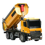 Huina 1573 1:14 2.4Ghz RC Truck Remote Dump Truck Remote Control Toy Kids Gift