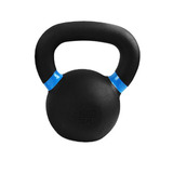 1 x 10Kg Cast Iron Kettlebell Powder Coating Cross Weight Lifting Dumbbell Gym