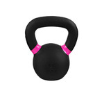 1 x 8Kg Cast Iron Kettlebell Powder Coating Cross Weight Lifting Dumbbell Gym