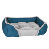 Pet Cat Dog Puppy Bed Comfort Cushion Soft Mattress Mat Warm Deluxe XL Light Blue