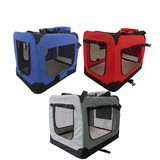 Pet Soft Crate Portable Dog Cat Carrier Travel Cage Kennel L Xxxl Large Foldable
