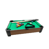 Kids Toy Fun Gift Wooden Mini Snooker Pool Billiard Table Game