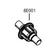 Src 1/8 Rc Car Buggy Short Course Part 8E001 Front Rear Diff Gear
