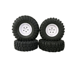 Hsp Rc Car Parts Wheels Complete Set 4 Pcs Rock Crawler RGT XL White