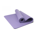 NBR Yoga Mat Pad 10MM Thick Nonslip Exercise Fitness Pilate Gym Durable Purple